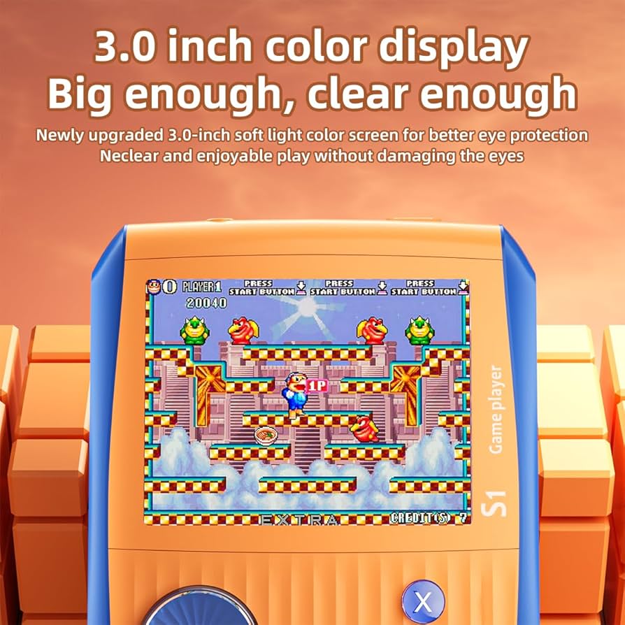 ファミコン Home play Amazon.com: Portable Retro Mini Video Game Console with 666